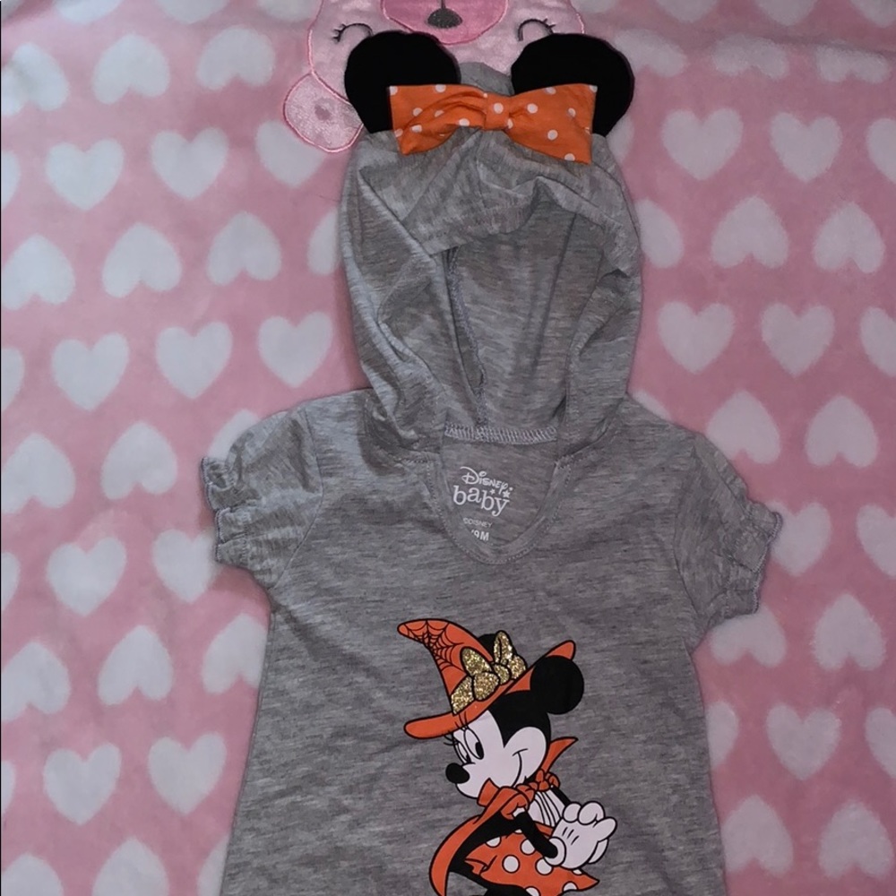 Disney Baby Minnie Mouse Halloween Onesie